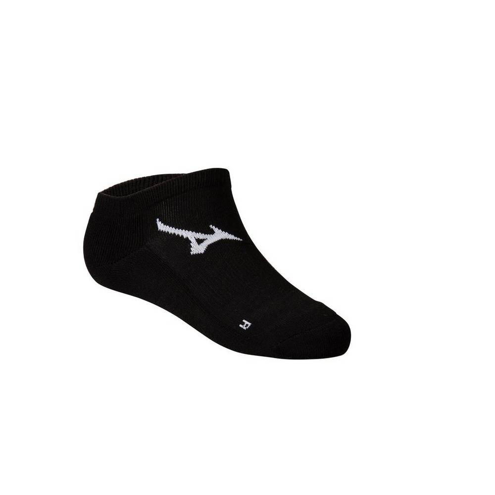 Meias Mizuno RUNBIRD® No Show - Homem - Pretas - DXFOT9564